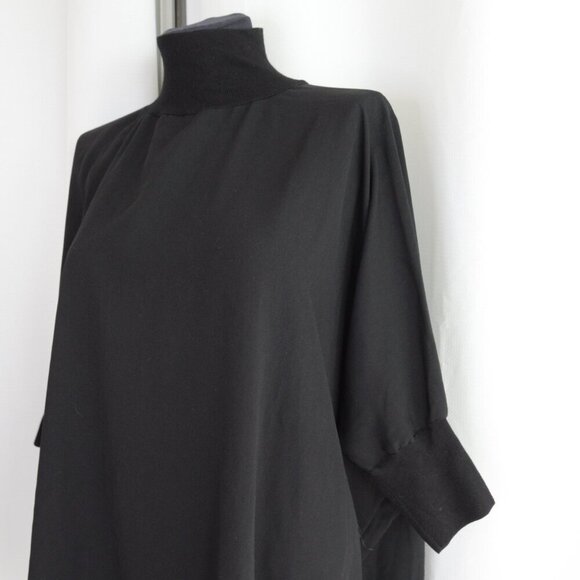 Aritzia Babaton Hamish Turtleneck Top Black Sz S - Picture 6 of 8